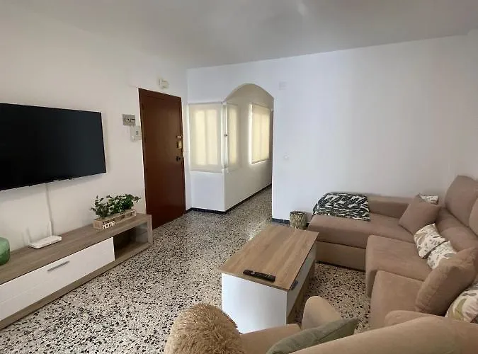 En El Centro De Con Aire Y Wifi Appartement